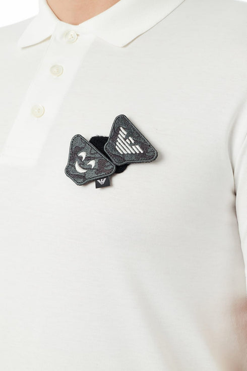EA7 Emporio Armani Emoji Polo New Collection אימפוריו ארמני חולצת צווארון אימוג'י